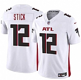 Men & Women & Youth Atlanta Falcons #12 Easton Stick White 2025 F.U.S.E. Vapor Untouchable Limited Stitched Jersey,baseball caps,new era cap wholesale,wholesale hats